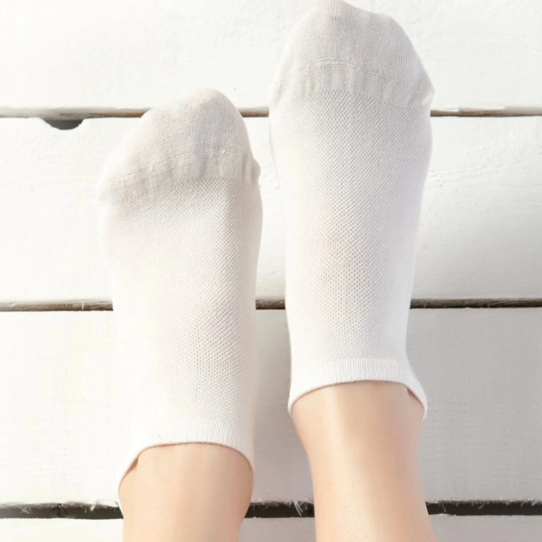Bamboo, Low-cut, Seamless Socks