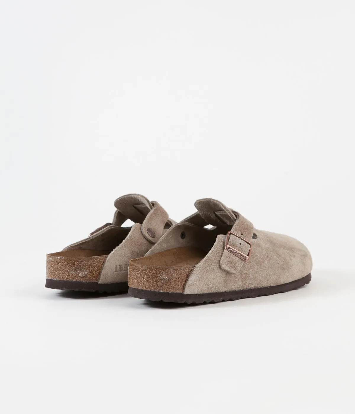 Birkenstock Boston BS Sandals - Taupe