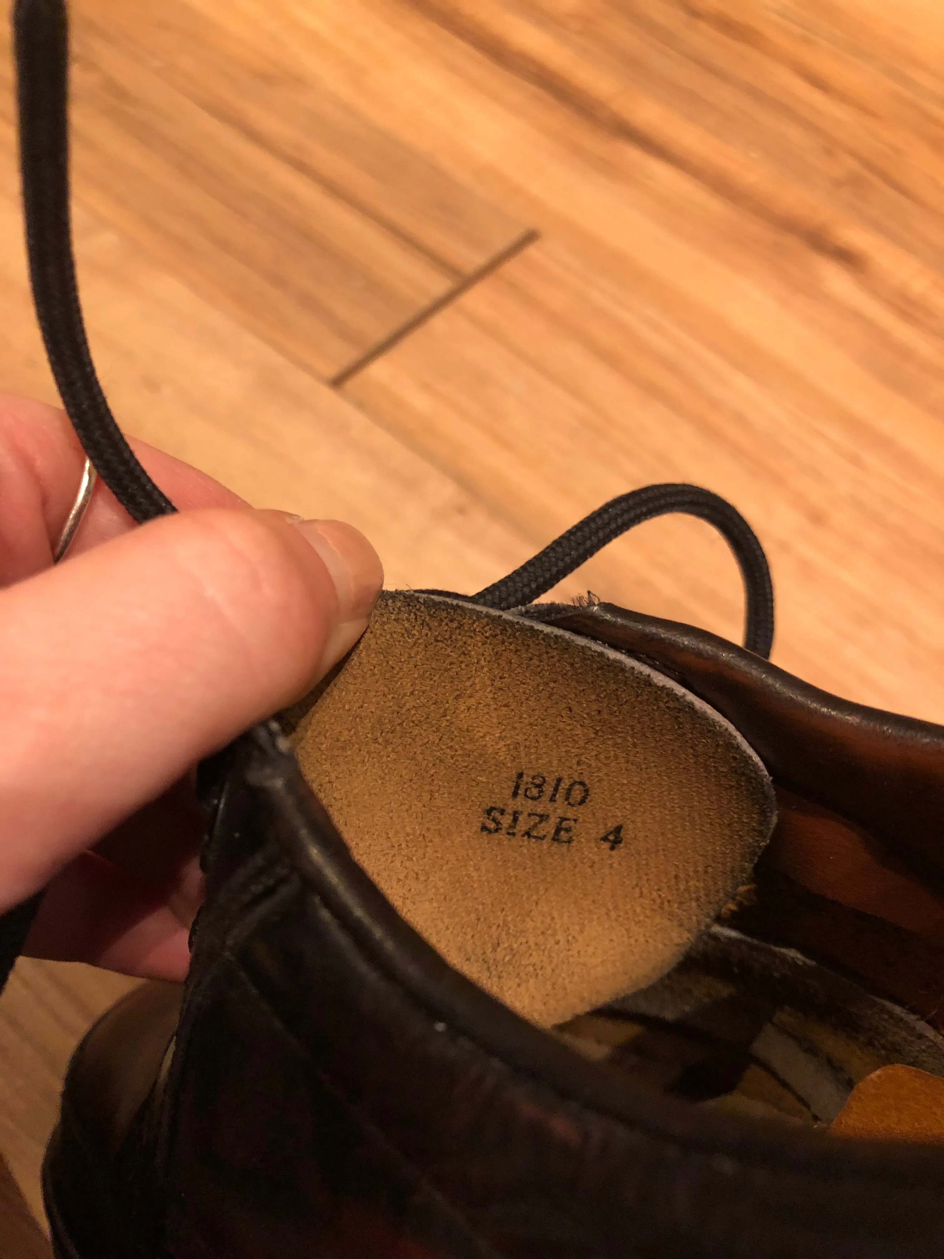 Vintage Dr. Martens Shoes, Made in England, UK 4/ US W 6/ EUR 37